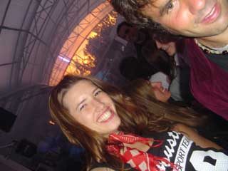 Ame y santi de madrugada!