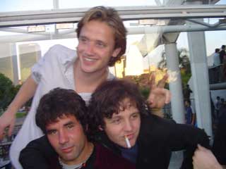 Mc Giber, Santi y Lucho