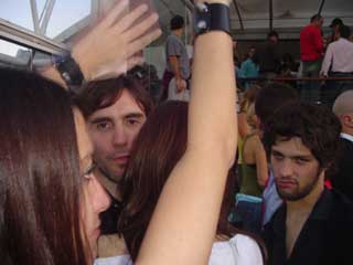 Fede atras de guada y caripela al lado